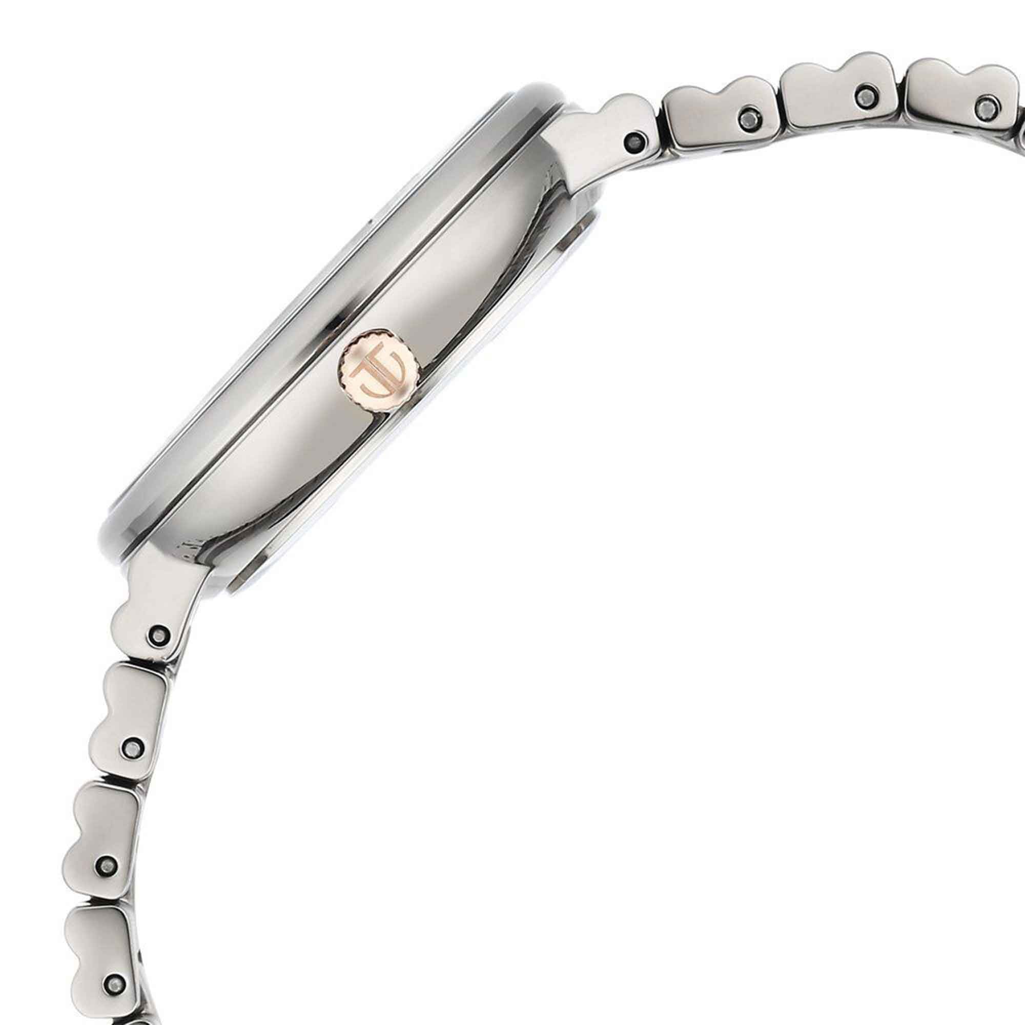 Titan Aura Quartz Analog Grey Dial Stainless Steel Strap Watch for Women - Image 2