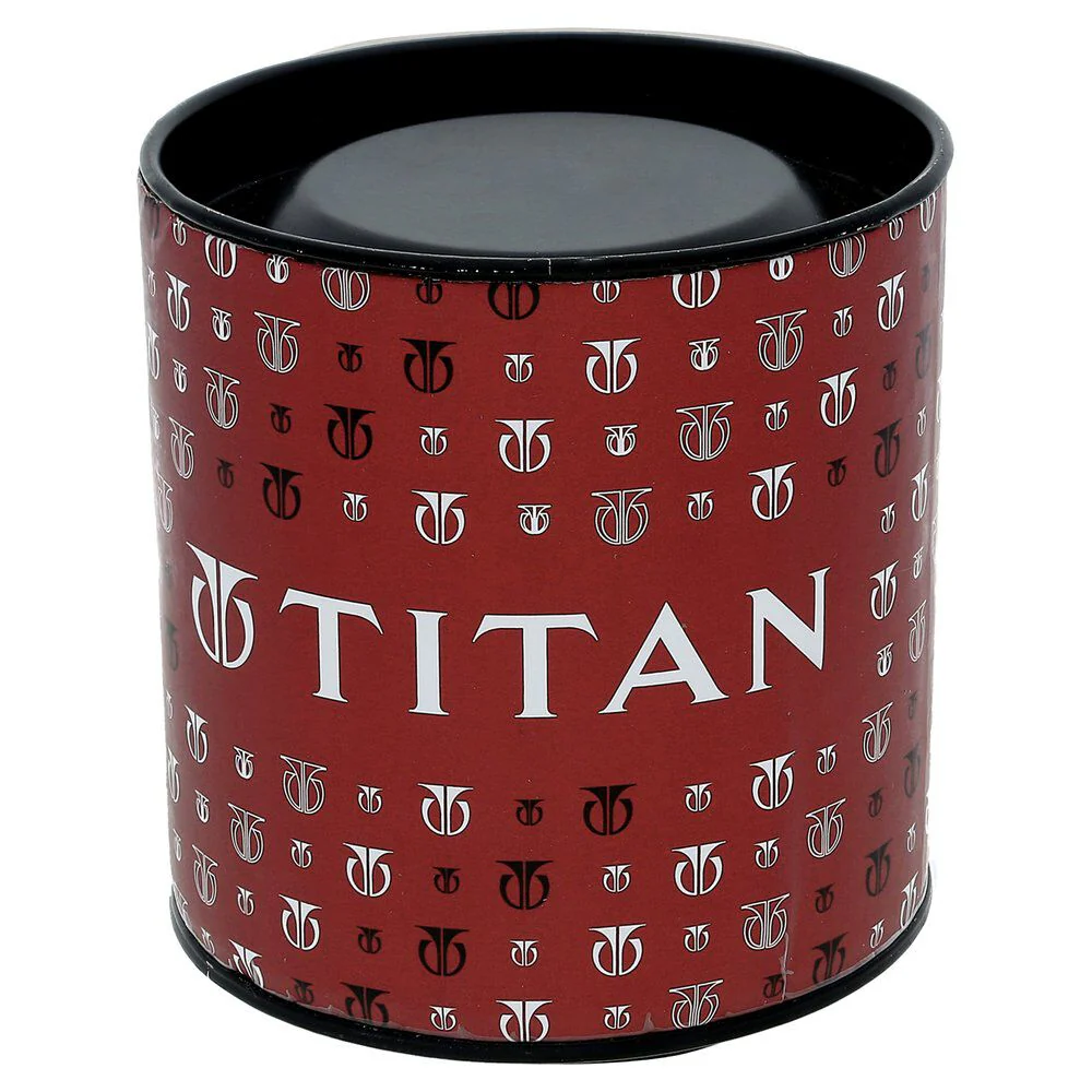 Titan Metal Silver Analog with Day and Date Stainless Steel Strap Watch for Men - Image 5