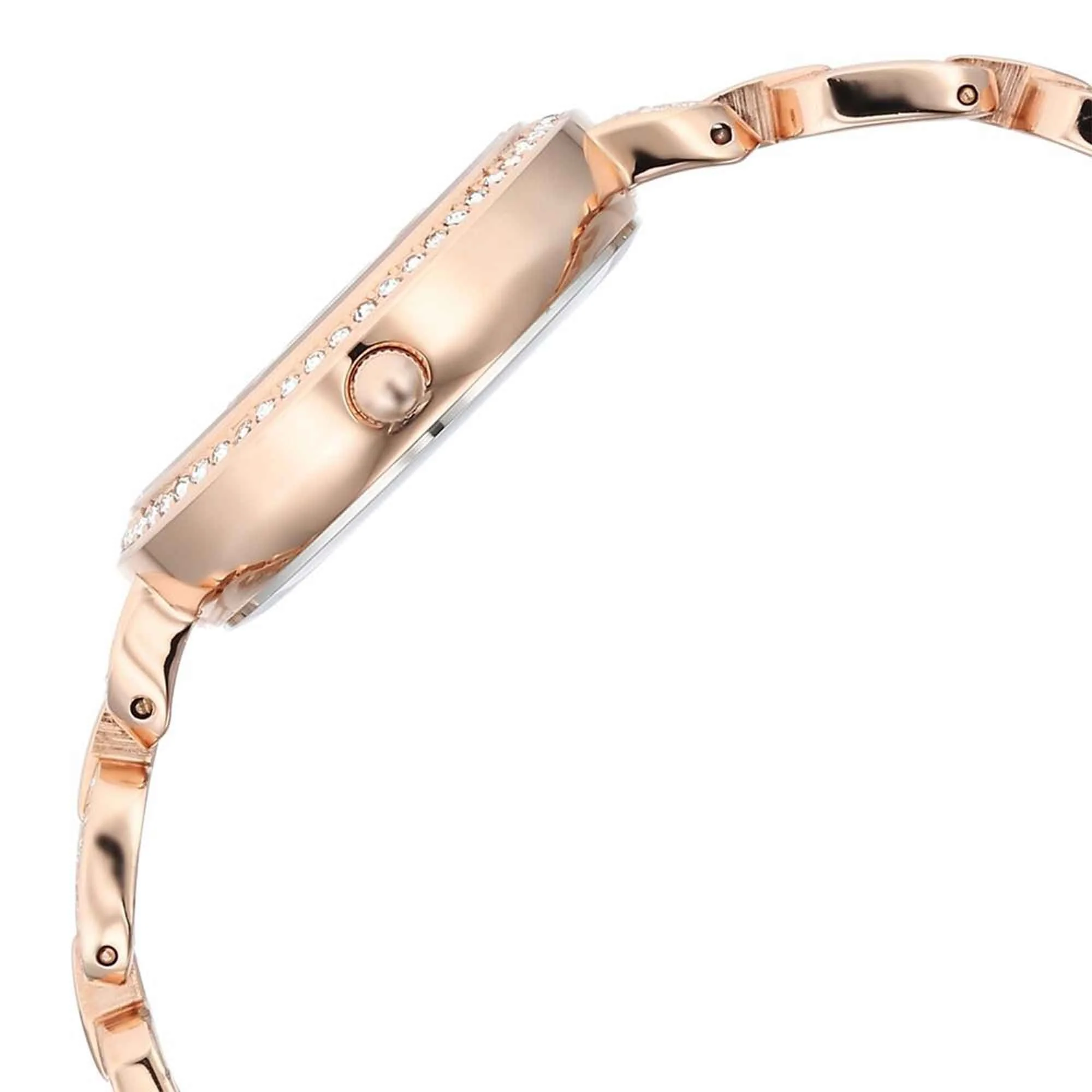 Titan Raga Showstopper Quartz Analog Mother Of Pearl Dial Rose Gold Metal Strap Watch For Women - Image 4