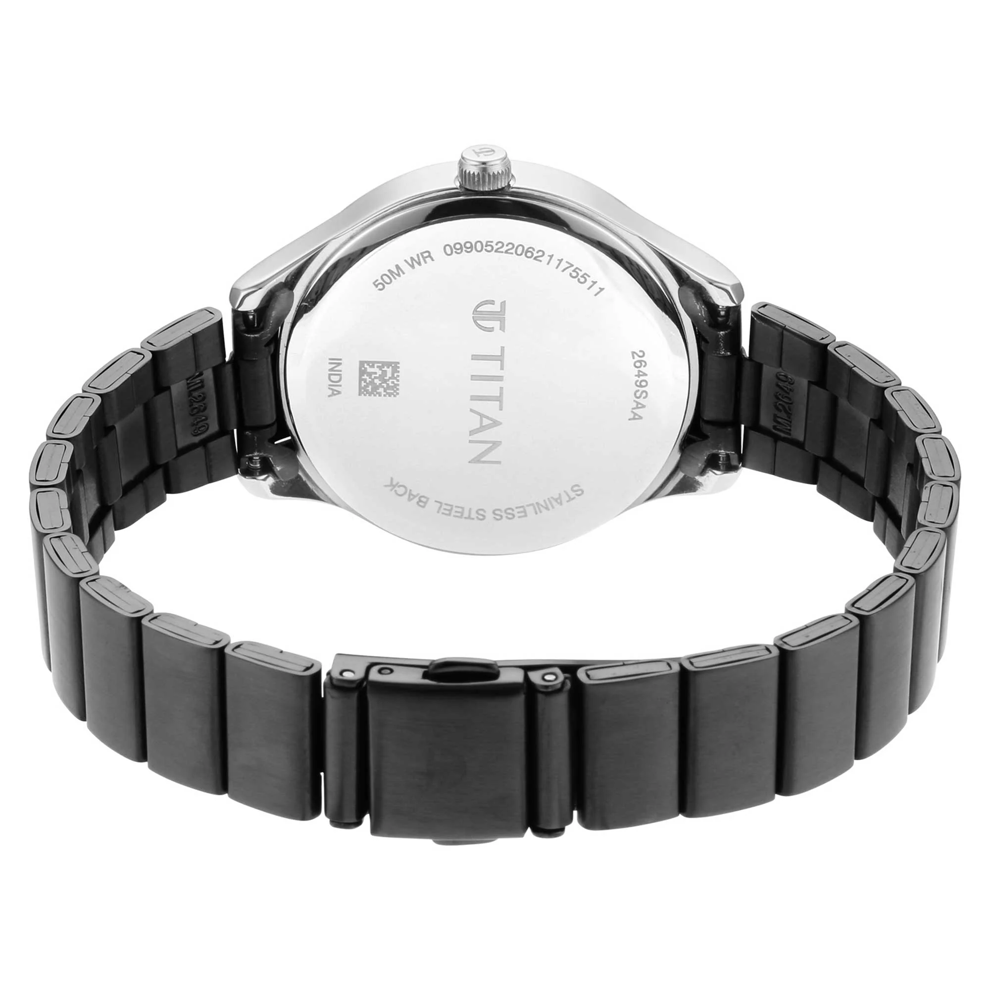 Titan Workwear Silver Dial Women Watch With Stainless Steel Strap - Image 4